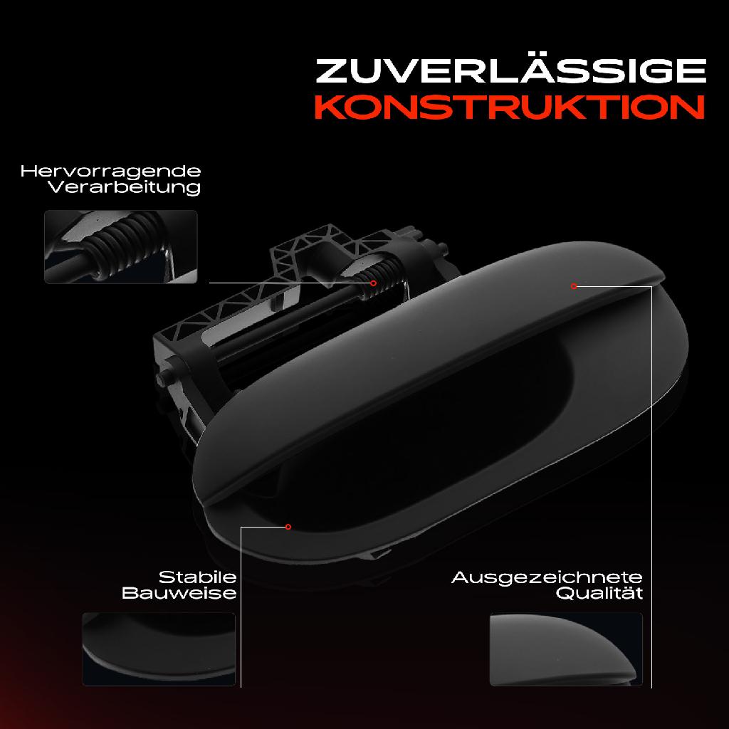 1x Türgriff Hinten Links außen für BMW 5er E39 5er Touring 2.0L 2.2L 2.5L 2.8L 2.9L 3.0L 3.5L 1995-2004