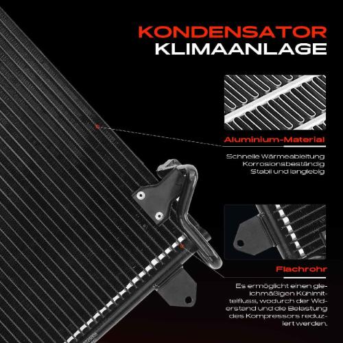 Frankberg 1x Kondensator Klimaanlage für VW Polo 6N Lupo Seat Arosa 1.0L 1.4L 1.6L 1.7L 1.9L Bild Frankberg 1x Kondensator Klimaanlage für VW Polo 6N Lupo Seat Arosa 1.0L 1.4L 1.6L 1.7L 1.9L