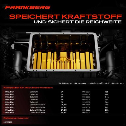 1x Kraftstofftank Kraftstoffbehälter für Mitsubishi Galant VIII Kombi EA EC Bild 1x Kraftstofftank Kraftstoffbehälter für Mitsubishi Galant VIII Kombi EA EC