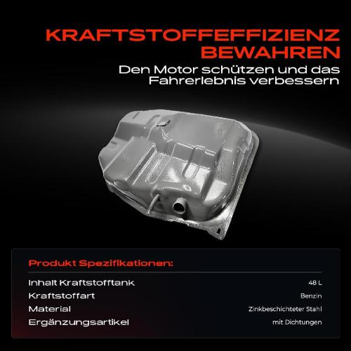 Frankberg 1x Kraftstofftank Kraftstoffbehälter für Ford Escort 3 Orion I 1.1L-1.6L Bild Frankberg 1x Kraftstofftank Kraftstoffbehälter für Ford Escort 3 Orion I 1.1L-1.6L