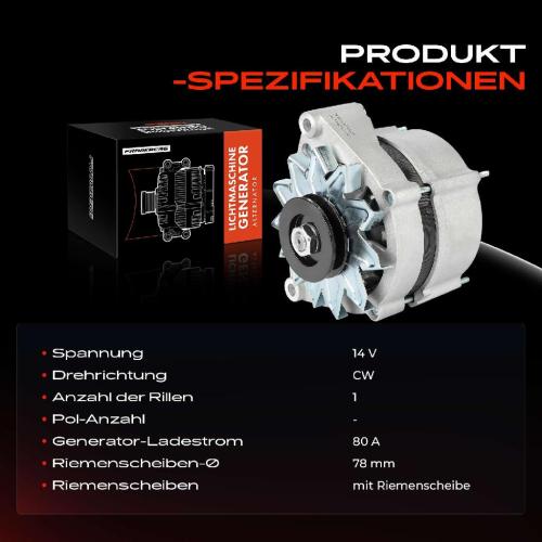 1x Lichtmaschine Generator für BMW 3er E30 5er E28 6er E24 7er E23 Z1 Roadster Bild 1x Lichtmaschine Generator für BMW 3er E30 5er E28 6er E24 7er E23 Z1 Roadster