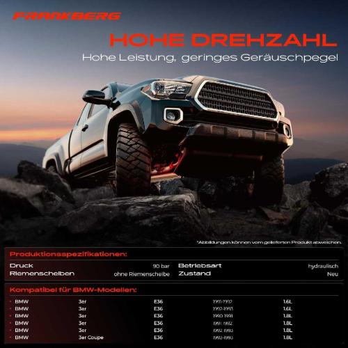 1x Servopumpe hydraulisch für BMW 3er Coupe E36 1990-1995 Bild 1x Servopumpe hydraulisch für BMW 3er Coupe E36 1990-1995