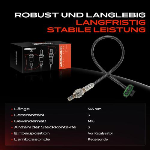 Frankberg 1x Lambdasonde Regelsonde Vor Katalysator für Opel Frontera A U92 Sport Omega B Caravan V94 2.0L-3.0L Bild Frankberg 1x Lambdasonde Regelsonde Vor Katalysator für Opel Frontera A U92 Sport Omega B Caravan V94 2.0L-3.0L