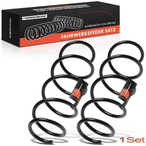 Frankberg 2x Fahrwerksfeder Vorderachse für Fiat Panda 312 319 0.9L 1.2L Bj ab 2012 Bild Frankberg 2x Fahrwerksfeder Vorderachse für Fiat Panda 312 319 0.9L 1.2L Bj ab 2012