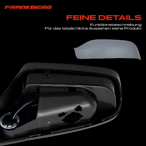 Frankberg 1x Außenspiegel Links für Opel Astra G Caravan CC Klasseic Stufenheck T98 F35 Bild Frankberg 1x Außenspiegel Links für Opel Astra G Caravan CC Klasseic Stufenheck T98 F35