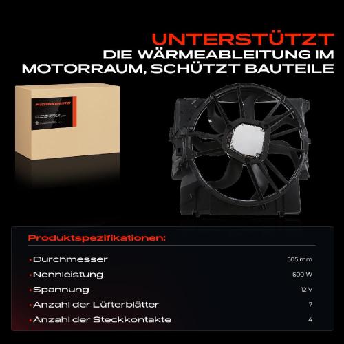 Frankberg 1x Motorkühller Einfachlüfter mit Kühlerlüfterrahmen BMW 1ER E88 E82 3ER E90 E93 X1 E84 Z4 E89 Bild Frankberg 1x Motorkühller Einfachlüfter mit Kühlerlüfterrahmen BMW 1ER E88 E82 3ER E90 E93 X1 E84 Z4 E89