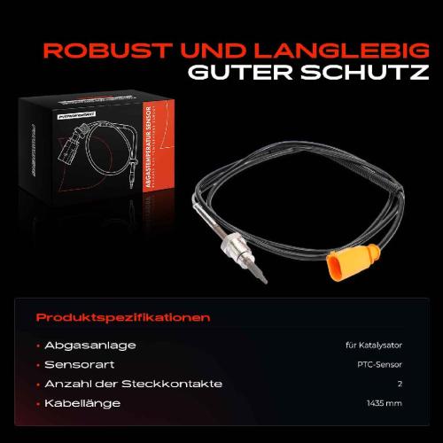 Frankberg 1x Abgastemperatursensor für VW Amarok 2HA 2HB S1B S6B S7A S7B 2.0L Bild Frankberg 1x Abgastemperatursensor für VW Amarok 2HA 2HB S1B S6B S7A S7B 2.0L