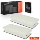Frankberg 2x Luftfilter Filtereinsatz für Toyota Yaris P9 1.4 D-4D 2005-2012 Diesel