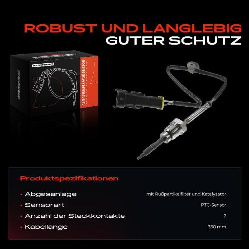 Frankberg 1x Abgastemperatursensor für Insignia A G09 Saab 9-5 2.0L Bild Frankberg 1x Abgastemperatursensor für Insignia A G09 Saab 9-5 2.0L