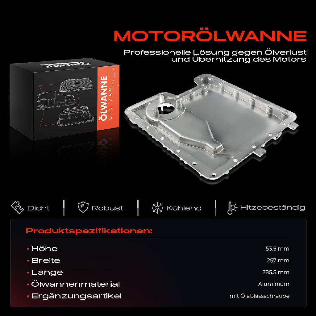 1x Ölwanne Motorölwanne für BMW X5 E53 4.4L 4.6L 2000-2006