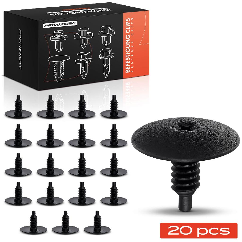 20x Befestigungsclips Motorhaube für VW Golf III Cabriolet Variant 1H5 Vento 1H2