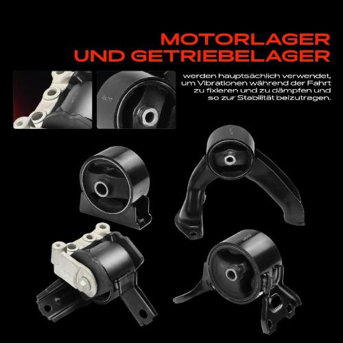 3x Motorlager Getriebelagerlager Vorne und Hinten für Mitsubishi Outlander 3 2.0L 2.4L Bild 3x Motorlager Getriebelagerlager Vorne und Hinten für Mitsubishi Outlander 3 2.0L 2.4L