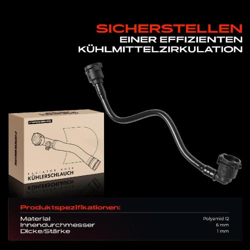 1x Kühlerschlauch Kühlwasserschlauch für BMW F90 G30 G31 G32 520i 530i G11 G12 730i 740e 2.0L Bild 1x Kühlerschlauch Kühlwasserschlauch für BMW F90 G30 G31 G32 520i 530i G11 G12 730i 740e 2.0L