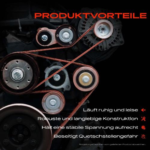 1x Umlenkrolle Führungsrolle für BMW 1er F20 3er F30 5er F10 6er 7er X3 X4 X5 X6 Bild 1x Umlenkrolle Führungsrolle für BMW 1er F20 3er F30 5er F10 6er 7er X3 X4 X5 X6