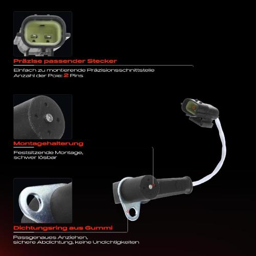 1x Kurbelwellensensor Impulsgeber für Jaguar XJ Coupe X300 X330 XJ40 3.2L 4.0L Bild 1x Kurbelwellensensor Impulsgeber für Jaguar XJ Coupe X300 X330 XJ40 3.2L 4.0L