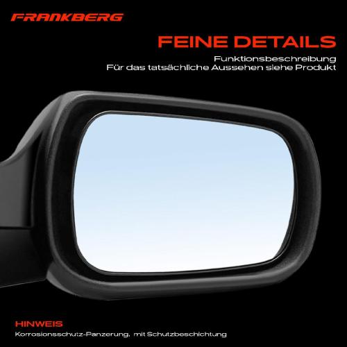 1x Außenspiegel Rechts für Ford Fiesta V Van JD JH 1.2L 1.3L 1.4L 1.6L 2001-2010 Bild 1x Außenspiegel Rechts für Ford Fiesta V Van JD JH 1.2L 1.3L 1.4L 1.6L 2001-2010