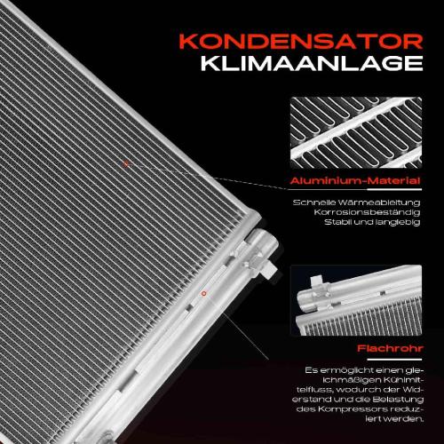 Frankberg 1x Kondensator Klimaanlage für Hyundai Tucson TL TLE KIA Sportage QL QLE 1.6L 2.0L Bild Frankberg 1x Kondensator Klimaanlage für Hyundai Tucson TL TLE KIA Sportage QL QLE 1.6L 2.0L