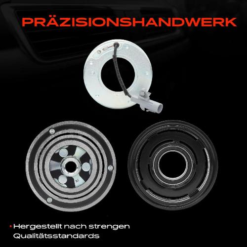 1x Magnetkupplung Klimakompressor für Toyota Aygo Peugeot 107 Citroën C1 1.0L Bild 1x Magnetkupplung Klimakompressor für Toyota Aygo Peugeot 107 Citroën C1 1.0L