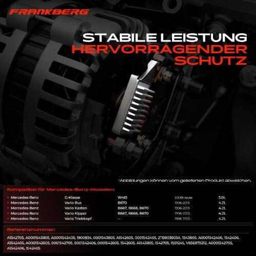 1x Lichtmaschinenregler Generatorregler für Mercedes-Benz G-Klasse W461 B670 B667 Bild 1x Lichtmaschinenregler Generatorregler für Mercedes-Benz G-Klasse W461 B670 B667
