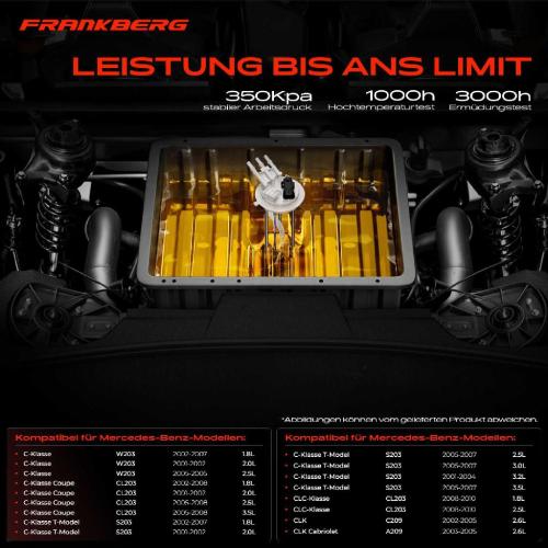 1x Kraftstoffpumpe für Mercedes-Benz C-Klasse Coupe T-Model W203 CL203 S203 CLC-Klasse CL203 C209 A209 Bild 1x Kraftstoffpumpe für Mercedes-Benz C-Klasse Coupe T-Model W203 CL203 S203 CLC-Klasse CL203 C209 A209