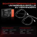 2x Warnkontakt Bremsbelagverschleiß Vorderachse für Land Rover Range Rover Sport L320
