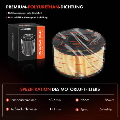 1x Luftfilter Filtereinsatz für BMW 3er E46 316i Ti Ci 318i Ti 1.6 1.8 2.0 Benzin Bild 1x Luftfilter Filtereinsatz für BMW 3er E46 316i Ti Ci 318i Ti 1.6 1.8 2.0 Benzin