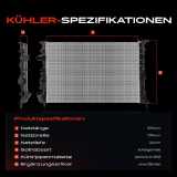 1x Kühler Wasserkühler Motorkühler für Renault Megane I BA0/1 LA0/1 Scénic 1.6L-2.0L