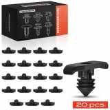 Frankberg 20x Befestigungsclips Motorhaubendichtung für VW Golf III Audi A4 Q5 Seat Skoda