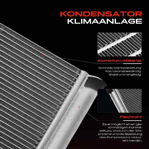 Frankberg 1x Kondensator Klimaanlage für BMW F15 F85 E70 X6 E71 E72 F16 F86 Bild Frankberg 1x Kondensator Klimaanlage für BMW F15 F85 E70 X6 E71 E72 F16 F86