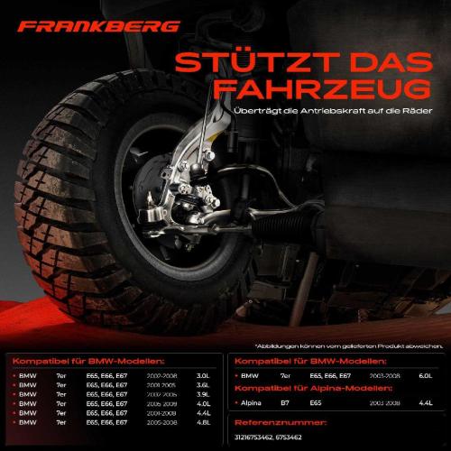 1x Achsschenkel Radaufhängung Vorderachse Rechts für BMW 7er E65 E66 730-760 2001-2008 Bild 1x Achsschenkel Radaufhängung Vorderachse Rechts für BMW 7er E65 E66 730-760 2001-2008