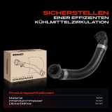 1x Kühlerschlauch Kühlwasserschlauch für BMW X5 E70 F15 F85 X6 E71 E72 F16 F86 xDrive50i 2007-2019