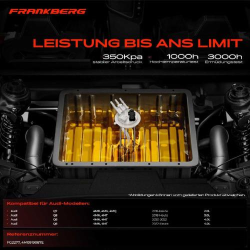 1x Kraftstoffpumpe für Audi Q7 4MB 4MG 4MQ Q8 4MN 4MT 2.0L 3.0L 4.0L Bj ab 2015 Bild 1x Kraftstoffpumpe für Audi Q7 4MB 4MG 4MQ Q8 4MN 4MT 2.0L 3.0L 4.0L Bj ab 2015