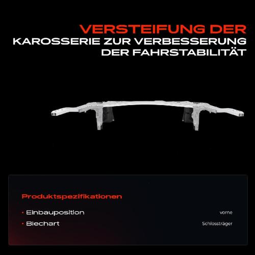 1x Schlossträger Vorne für Mercedes-Benz E-Klasse W213 S213 Bild 1x Schlossträger Vorne für Mercedes-Benz E-Klasse W213 S213