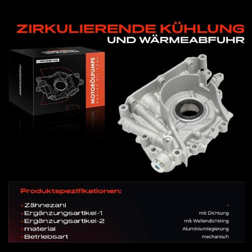 Frankberg 1x Ölpumpe für Ford Mondeo Galaxy Focus Fiesta Volvo S80 V40 V60 V70 S60 Bild Frankberg 1x Ölpumpe für Ford Mondeo Galaxy Focus Fiesta Volvo S80 V40 V60 V70 S60