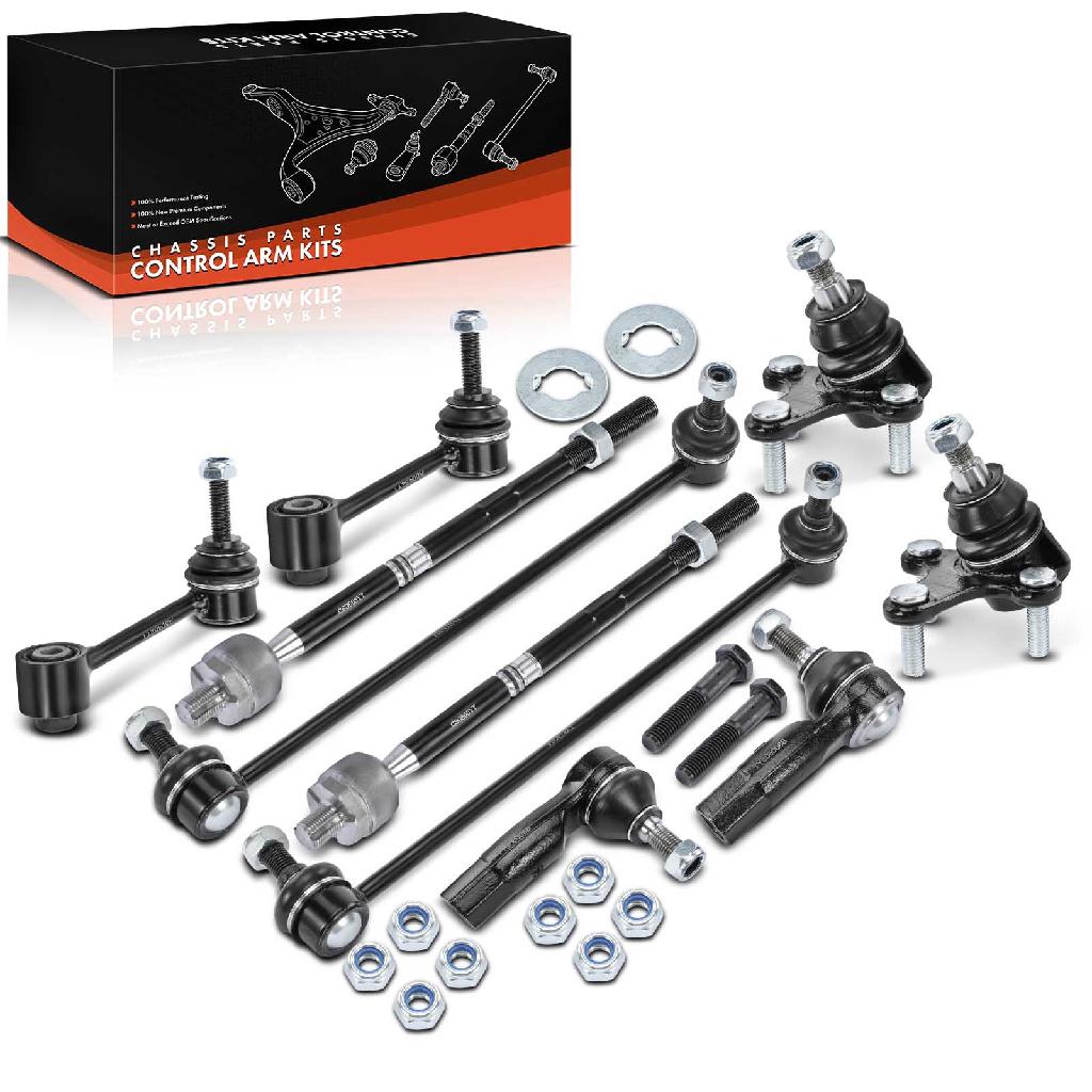 Frankberg 1x Querlenker Satz Vorderachse für VW CC Passat Alltrack Variant Sharan Tiguan Audi Q3 Nissan Datsun 140 J