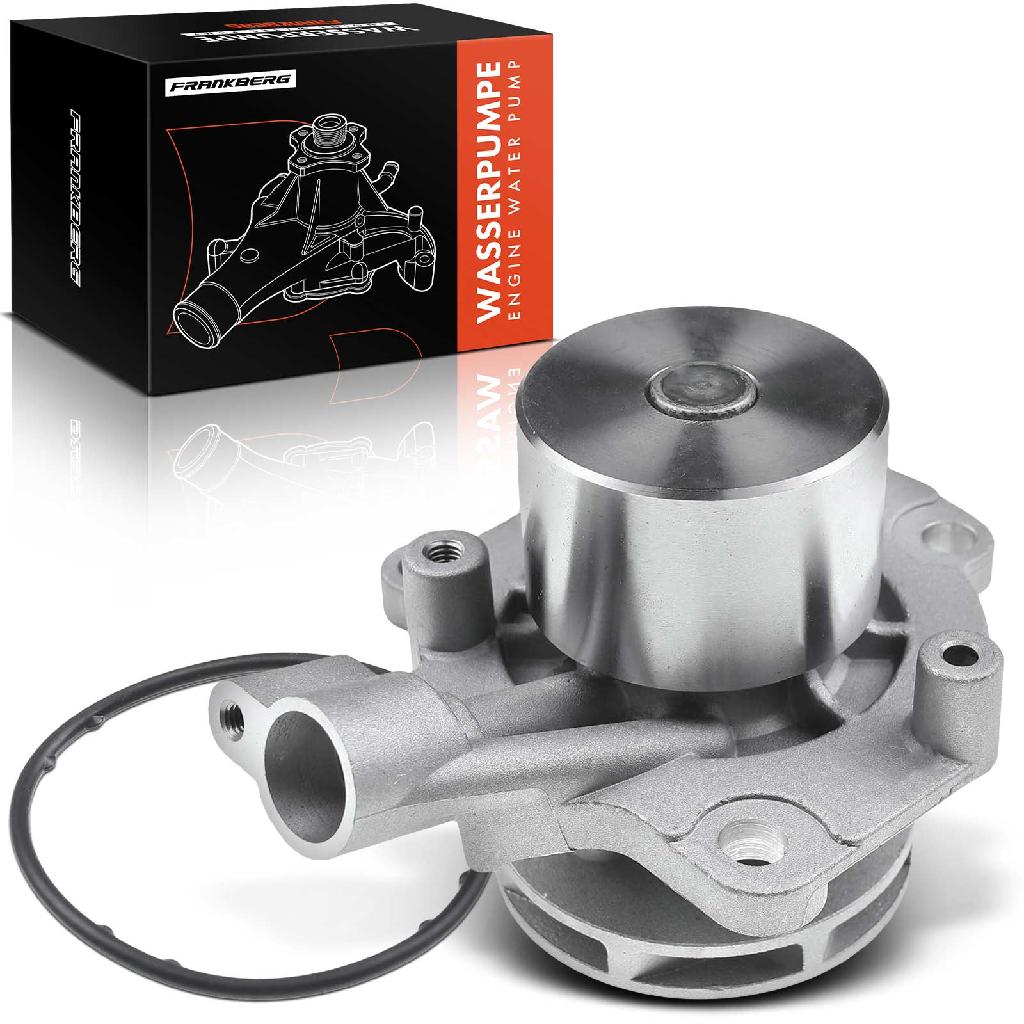 Frankberg 1x Wasserpumpe Kühlwasserpumpe für VW Golf Passat Caddy Tiguan Audi A3 A4 Seat Leon Skoda 1.6L 2.0L