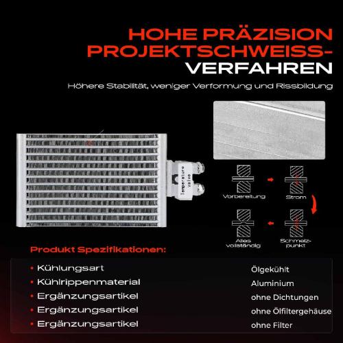 1x Ölkühler Motoröl für Mercedes-Benz E-Klasse W211 S211 CLS C219 M-Klasse Bild 1x Ölkühler Motoröl für Mercedes-Benz E-Klasse W211 S211 CLS C219 M-Klasse