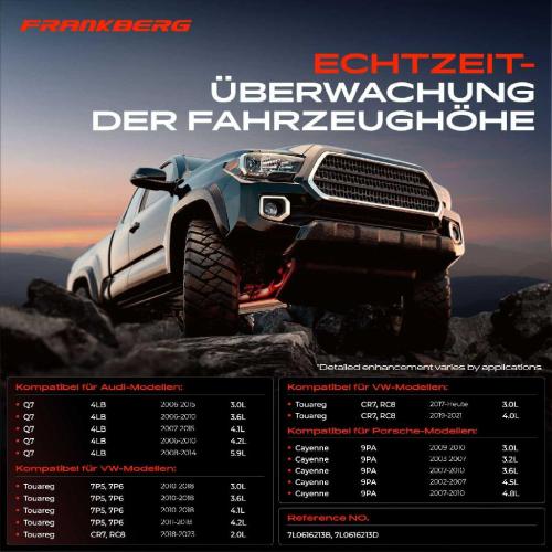 1x Höhensensor Niveauregulierung Vorne Links für VW Touareg 7L6 7L7 7LA Audi Q7 4LB Bild 1x Höhensensor Niveauregulierung Vorne Links für VW Touareg 7L6 7L7 7LA Audi Q7 4LB