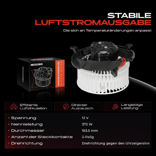 Frankberg 1x Gebläsemotor Innenraumgebläse für CLS C219 E-Klasse W211 S211 2002-2010 Bild Frankberg 1x Gebläsemotor Innenraumgebläse für CLS C219 E-Klasse W211 S211 2002-2010