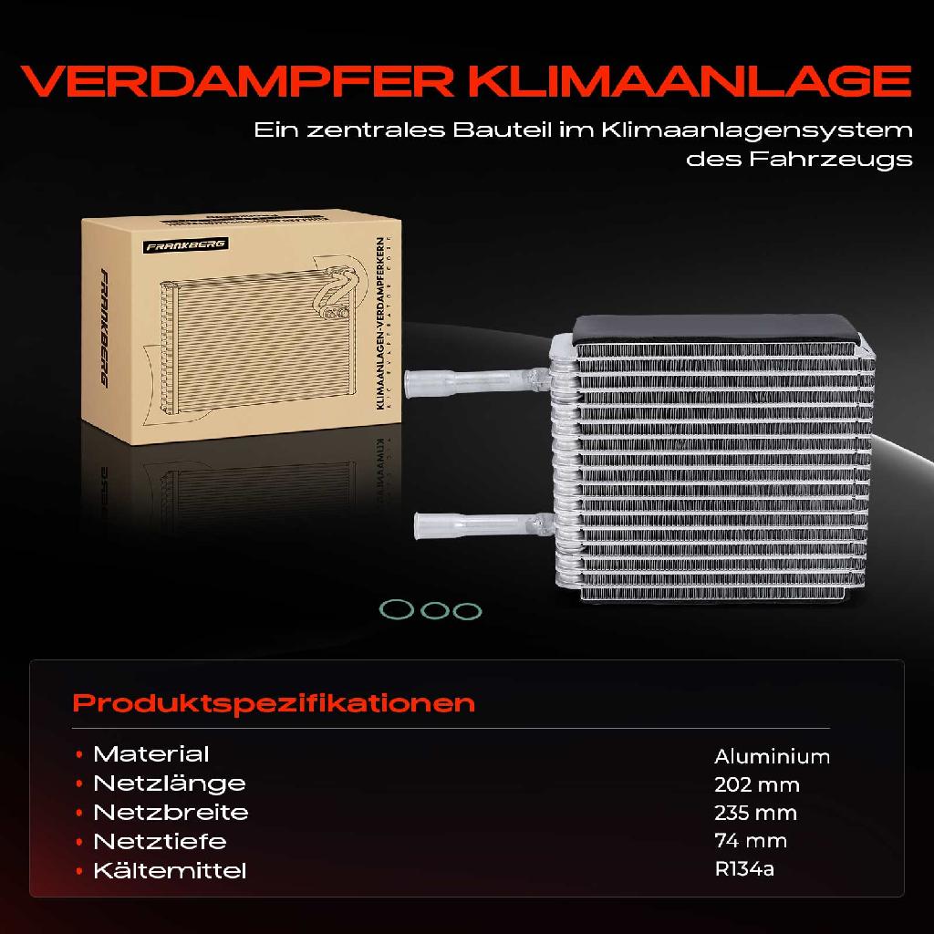1x Verdampfer Klimaanlage für Ford Fiesta IV Kasten KA Puma Mazda 121 III