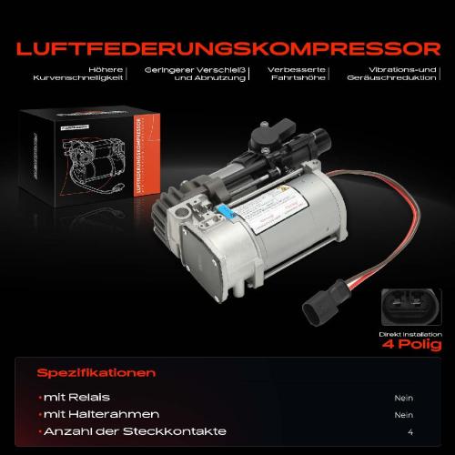 1x Luftfederung Kompressor für BMW i4 G26 eDrive35 eDrive/xDrive40 M50 AWD Elektro Bild 1x Luftfederung Kompressor für BMW i4 G26 eDrive35 eDrive/xDrive40 M50 AWD Elektro
