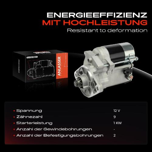 Frankberg 1x Anlasser Starter für Isuzu Trooper I Geländewagen Offen UBS Opel Campo TF0 TF1 2.2L 2.6L 1987-1996 Bild Frankberg 1x Anlasser Starter für Isuzu Trooper I Geländewagen Offen UBS Opel Campo TF0 TF1 2.2L 2.6L 1987-1996