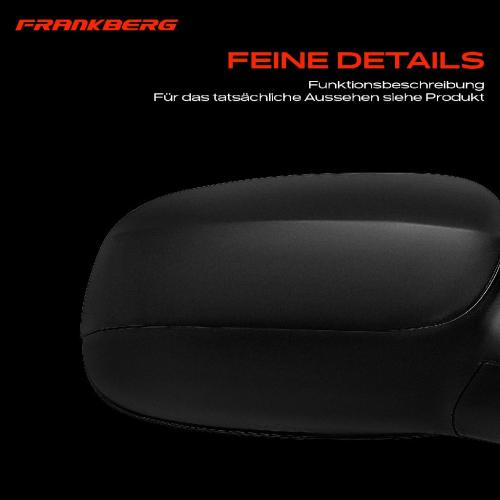Frankberg 1x Außenspiegel Rechts für Opel Corsa C Kasten/Schrägheck X01 2000-2012 Bild Frankberg 1x Außenspiegel Rechts für Opel Corsa C Kasten/Schrägheck X01 2000-2012