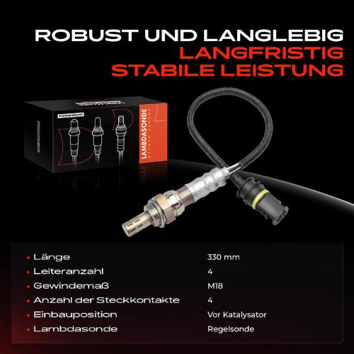 1x Lambdasonde Regelsonde Vor Katalysator für Mercedes-Benz C-Klasse W202 S-Klasse W140 C140 R129 R170 Bild 1x Lambdasonde Regelsonde Vor Katalysator für Mercedes-Benz C-Klasse W202 S-Klasse W140 C140 R129 R170