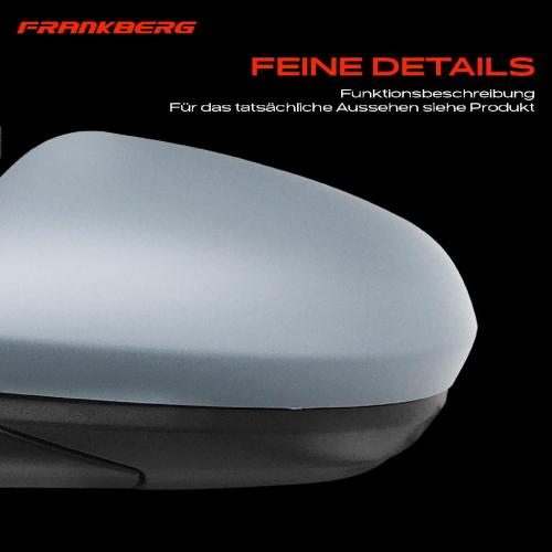 Frankberg 1x Außenspiegel Links für Dacia Duster HM 1.0L 1.2L 1.3L 1.5L 1.6L 2.0L Bj ab 2017 Bild Frankberg 1x Außenspiegel Links für Dacia Duster HM 1.0L 1.2L 1.3L 1.5L 1.6L 2.0L Bj ab 2017