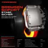 1x Bremssattel Hinterachse Links für Ford C-Max Focus II Turnier Mazda 3 Volvo C30 C70 S40 V50