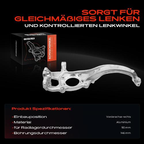 1x Achsschenkel Radaufhängung Vorderachse Rechts für Audi A4 B8 8K Avant A5 8T3 8F7 Q5 Bild 1x Achsschenkel Radaufhängung Vorderachse Rechts für Audi A4 B8 8K Avant A5 8T3 8F7 Q5