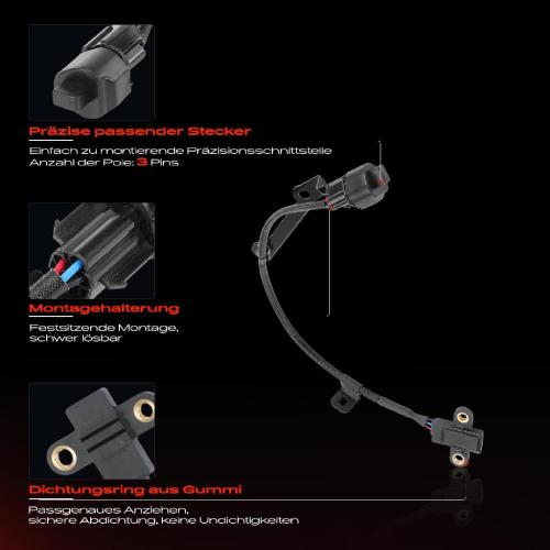1x Kurbelwellensensor Impulsgeber für Hyundai Atos Getz i10 KIA Picanto Bj ab 2003 Bild 1x Kurbelwellensensor Impulsgeber für Hyundai Atos Getz i10 KIA Picanto Bj ab 2003