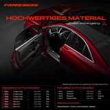 1x Türfeststeller Türfangband Türstopper Vorne für Ford C-Max Van DXA/CB7 DXA/CEU