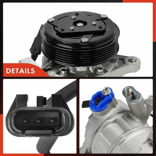 1x Klimakompressor für BMW 5er F10 F07 Touring F11 2.0L 2009-2017 Bild 1x Klimakompressor für BMW 5er F10 F07 Touring F11 2.0L 2009-2017